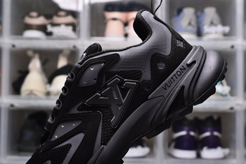 Louis Vuitton LV Millenium Black Chunky Sneakers