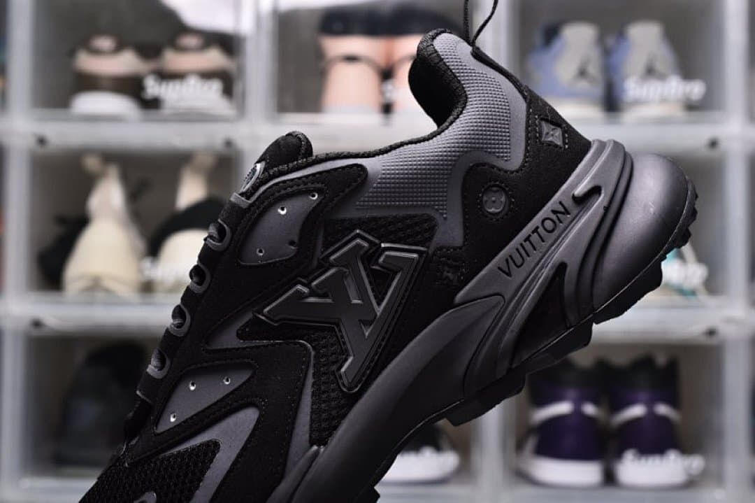 Louis Vuitton LV Millenium Black Chunky Sneakers