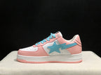 BAPE Bape Sta Low Sneakers Pink Blue