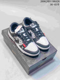 Nike SB Dunk Low LV-Print Grey and White Sneakers CS1688