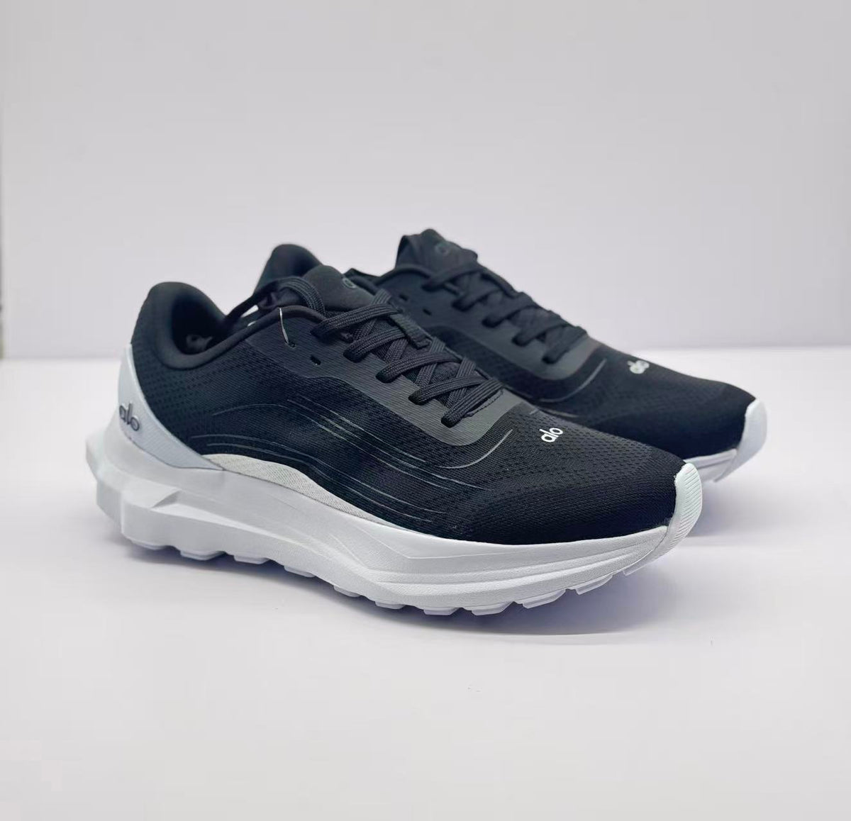 Alo Runner Sneakers Black and White