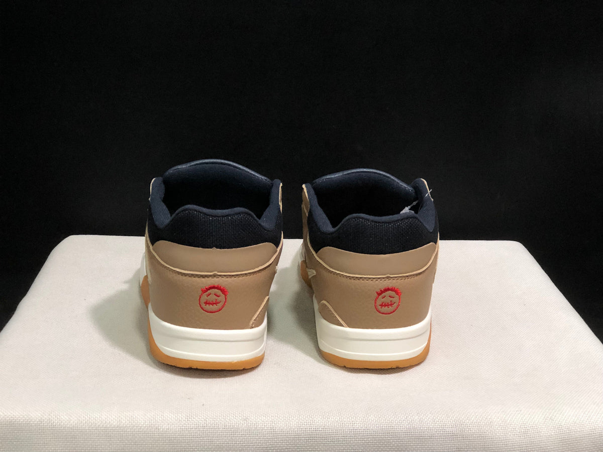 Nike Jordan Jumpman Jack Travis Scott Tan Navy Sneakers FZ8117-002