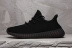 Yeezy 350 V2 Black Knit Sneakers