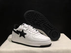 Bape Sta Low Sneakers White Black