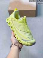 On Cloud X 4 Sneakers Lime Yellow Style 2607 JYD1852A22