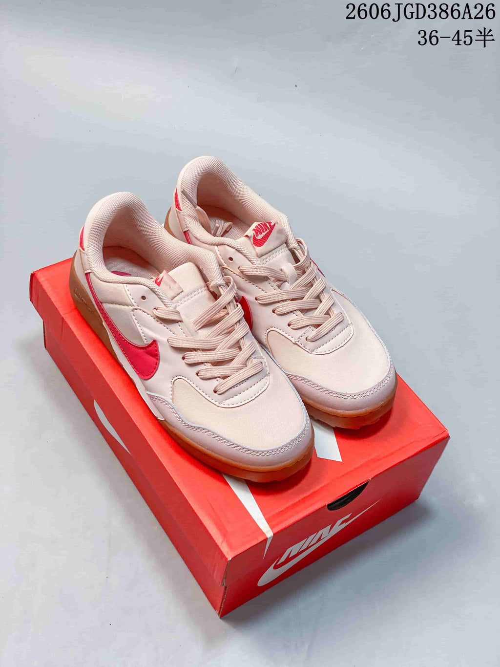 Nike Terra Manta Suede Sneakers Pink Red Gum