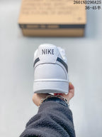 Nike Court Vision Low White Navy Sneakers 2601ND290A25