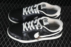 Nike SB Dunk Low Black and White Monogram-Print Sneakers