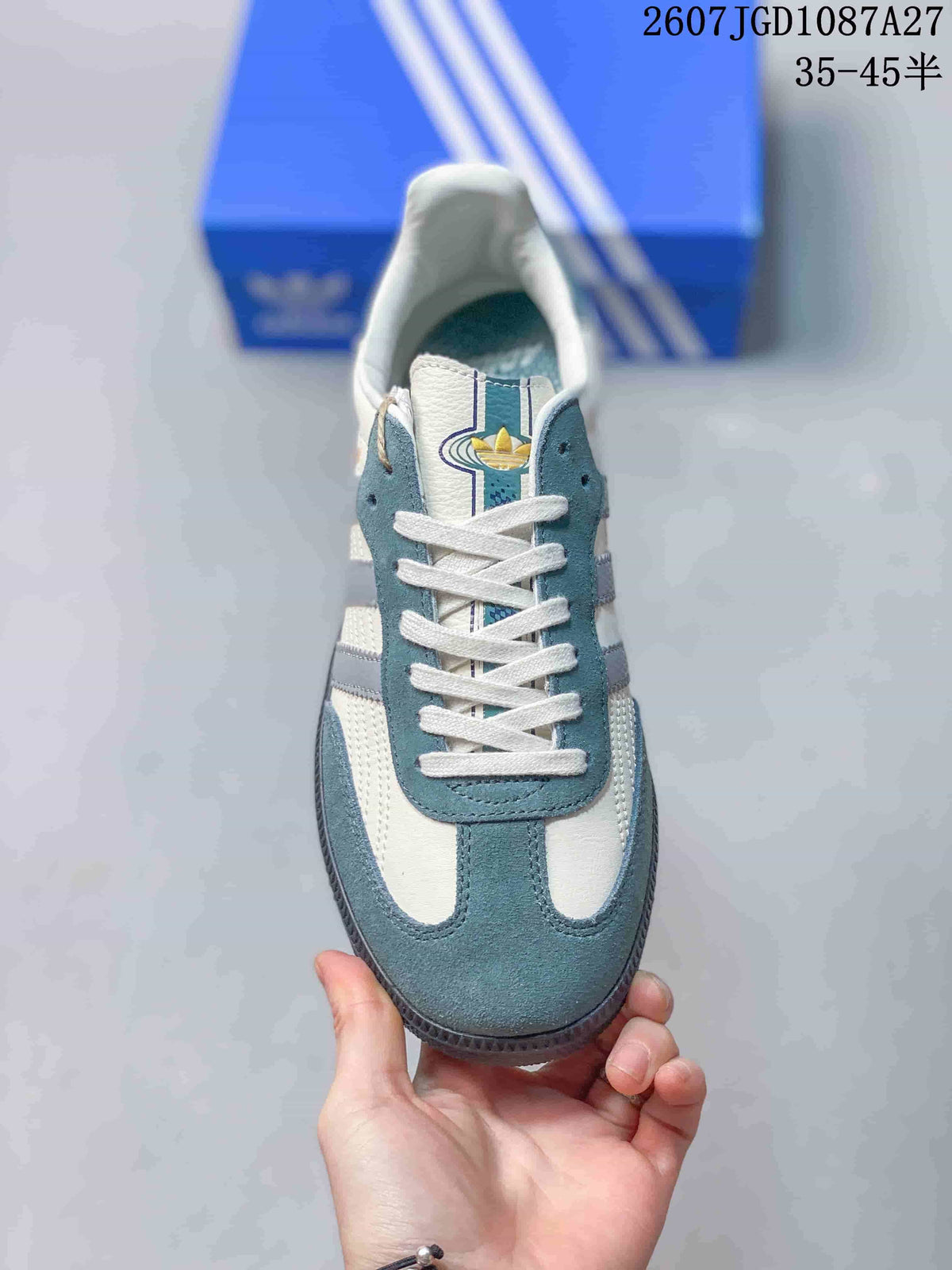 adidas Originals Samba ADV Sneakers Blue Cream