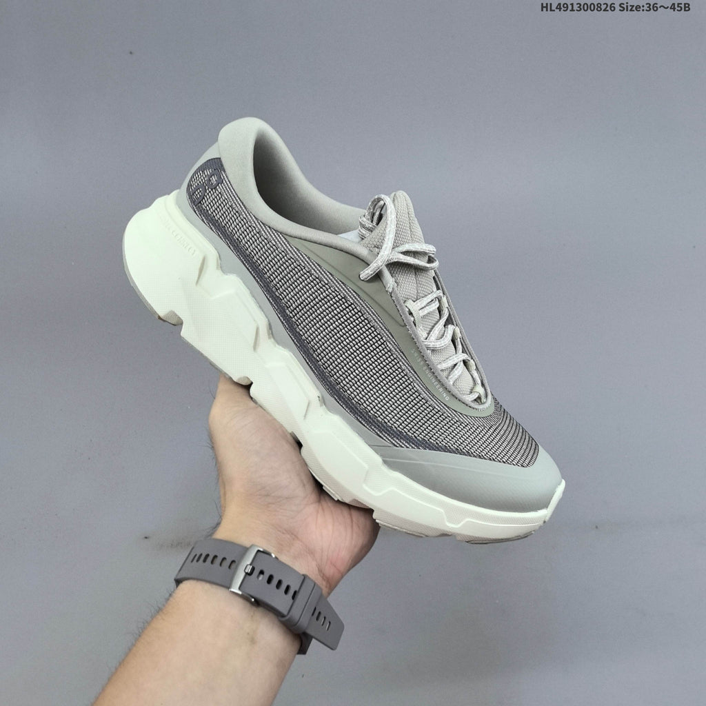 On CloudsoMA Trail Running Shoes in Gray