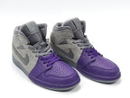 Nike Air Jordan 1 Mid SE Grey Purple Sneakers CW5897-005