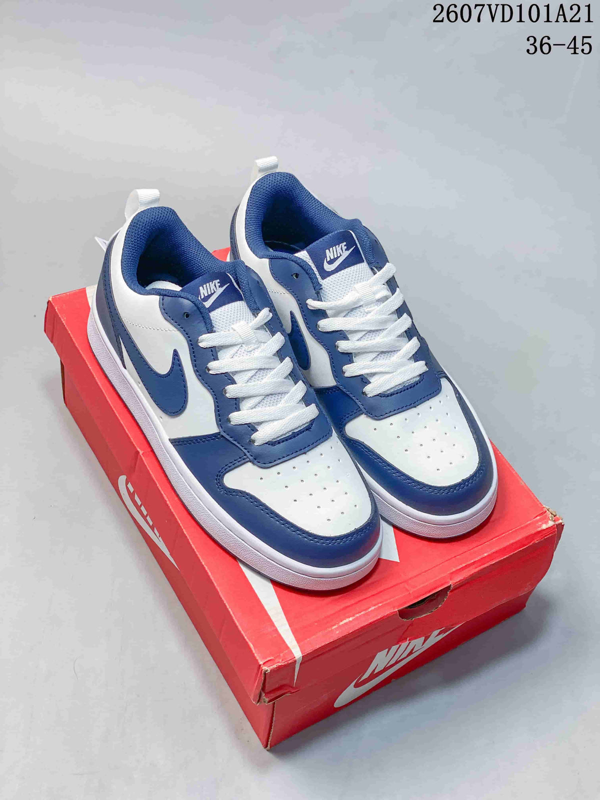 Nike Court Borough Mid BG Blue White Sneakers 2607VD101A21