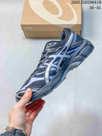 ASICS Gel-Cumulus 16 Sneakers in Charcoal and Silver