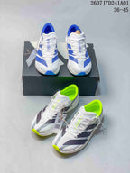 Adidas Adizero 10 Low-Top Running Shoes, White
