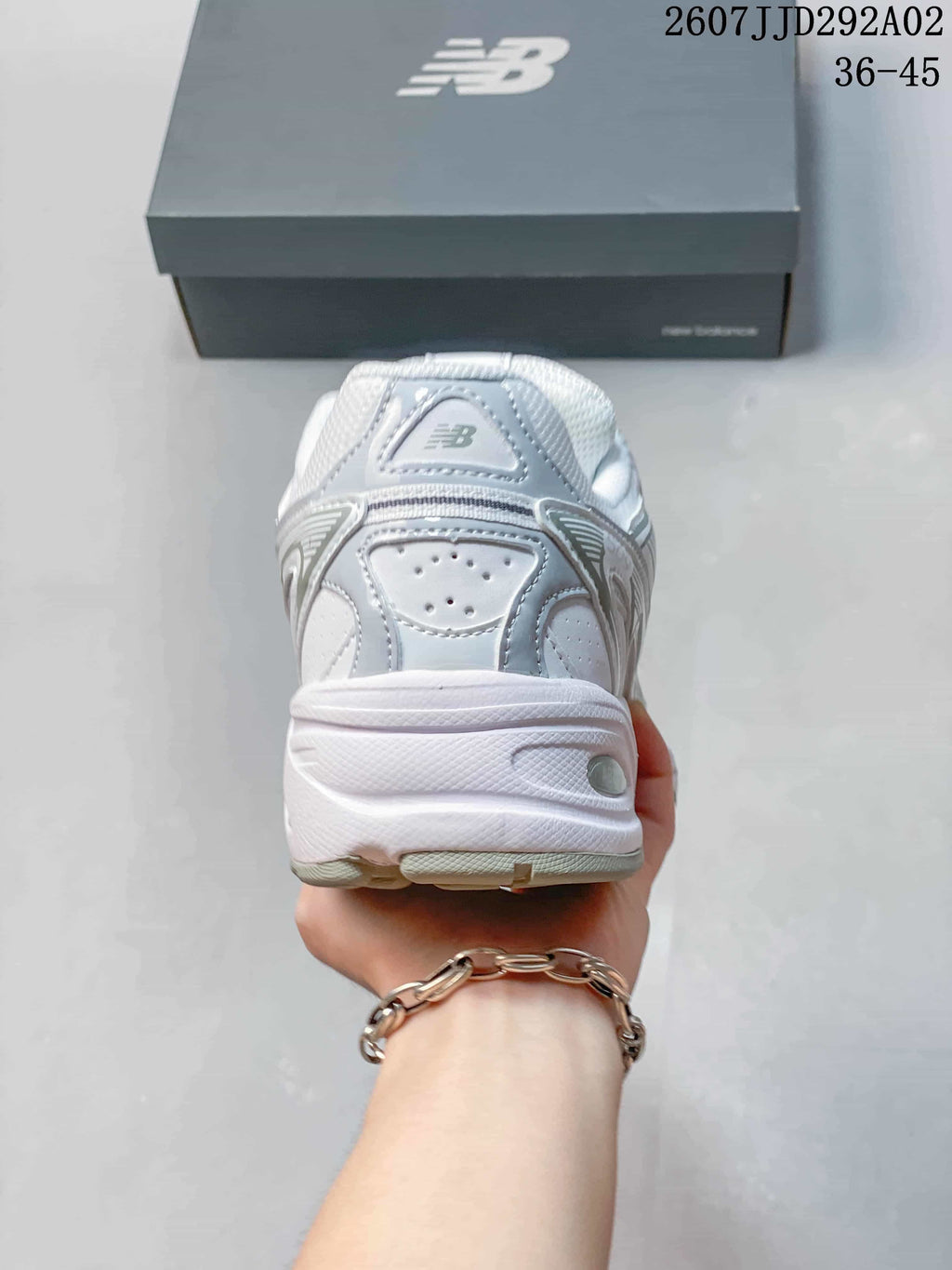 New Balance 509 Sneakers White Grey 2607JJD292A02