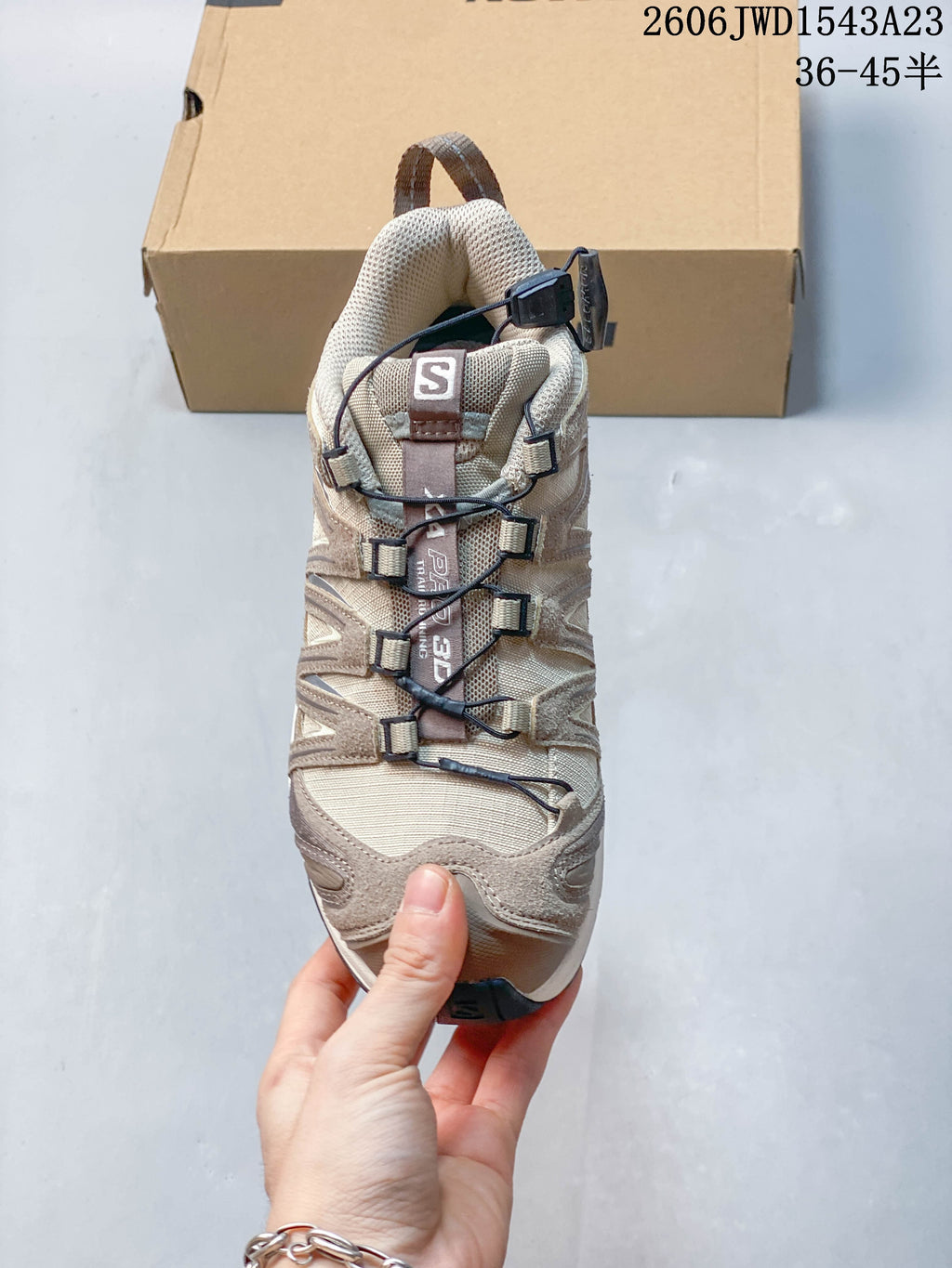Salomon XA Pro 3D Trail Running Shoes Beige