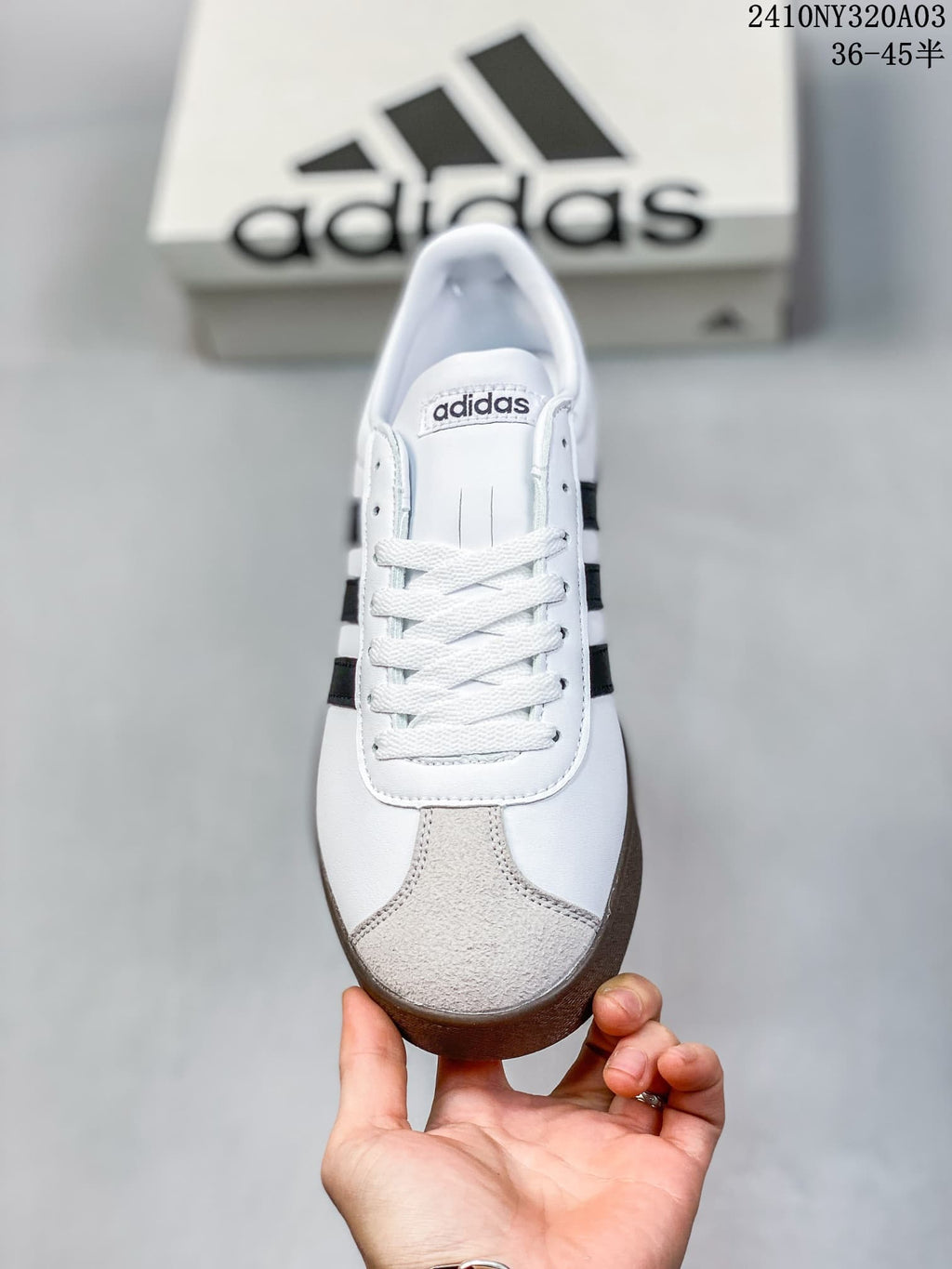 Adidas Neo VL Court 2.0 White Black Gum Sneakers ID6016