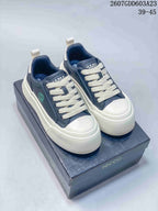 ECCO Navy and White Casual Sneakers 2607GDD603A23
