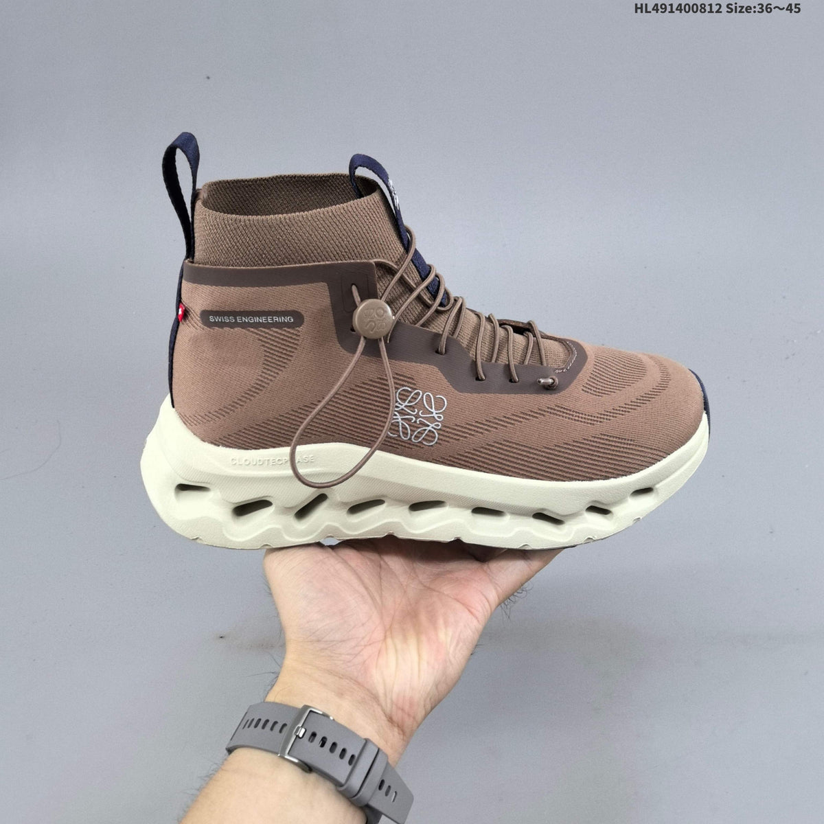 Loewe x On Cloudtilt High-Top Sneakers