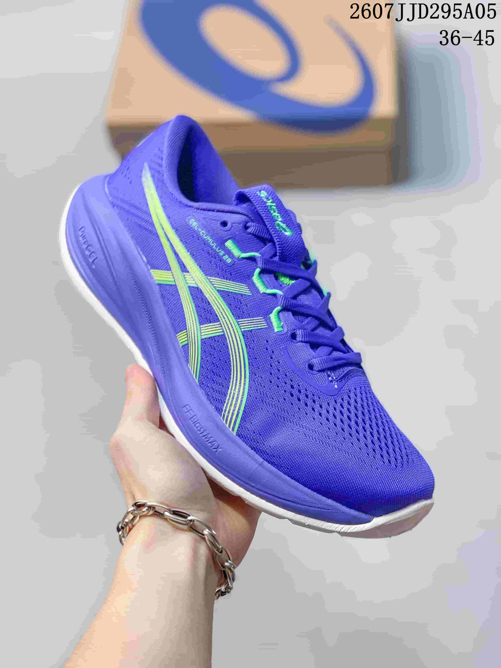 ASICS GEL-CUMULUS 28 Purple Running Sneakers 2607JJD295A05