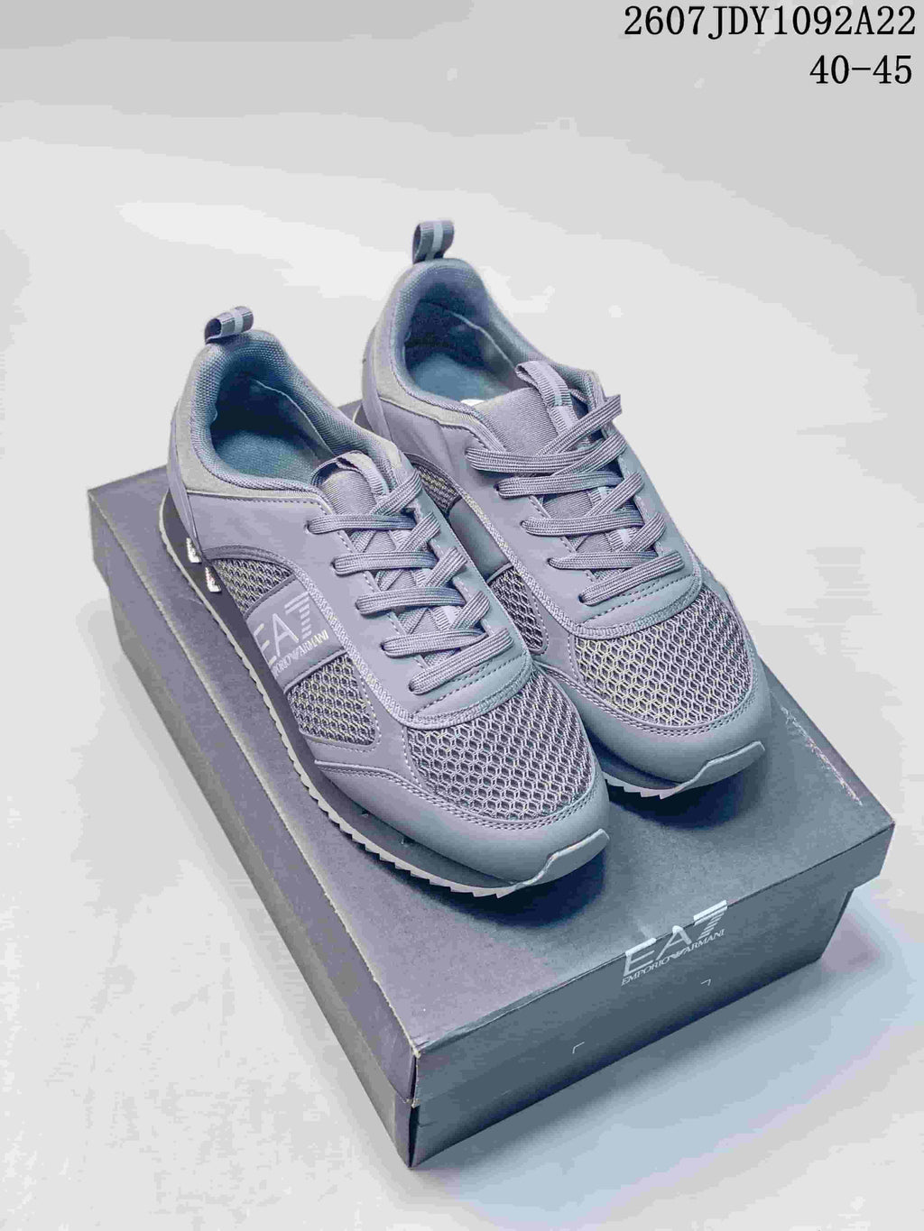 Emporio Armani EA7 Low-Top Sneakers Gray JDY1092A22