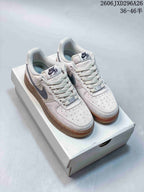 Nike Air Force 1 '07 Low Sneakers in White and Grey