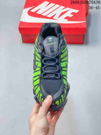 Nike Shox TL Sneakers Black and Volt Green CL0987-002