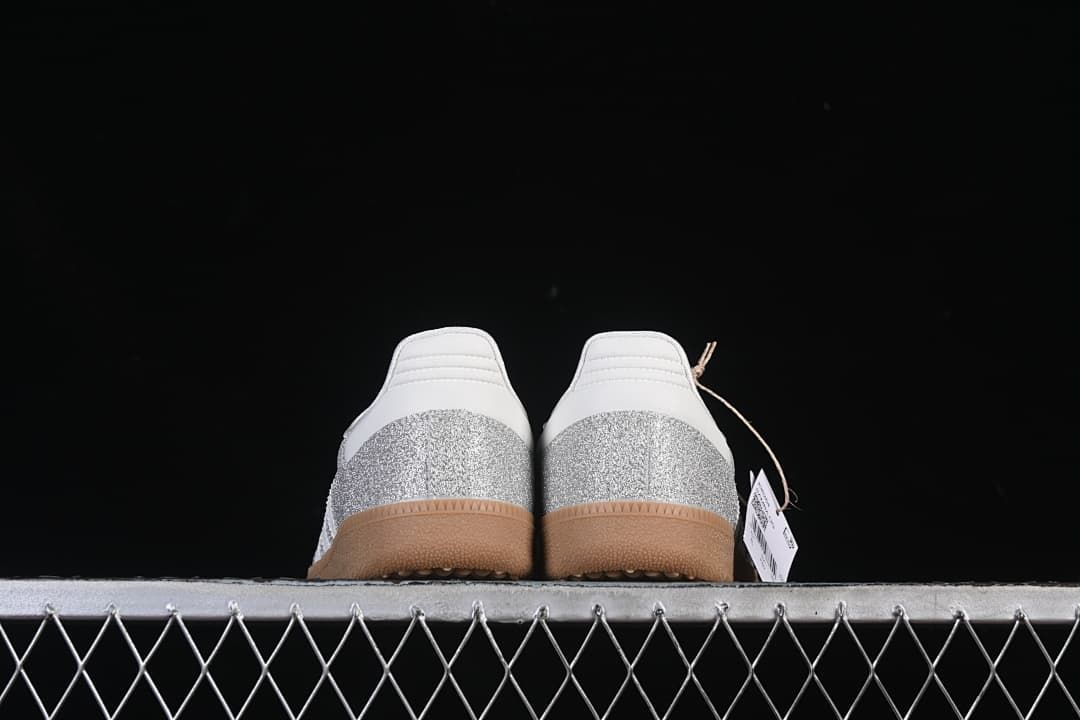 adidas Samba OG Silver Glitter Sneakers KI6264