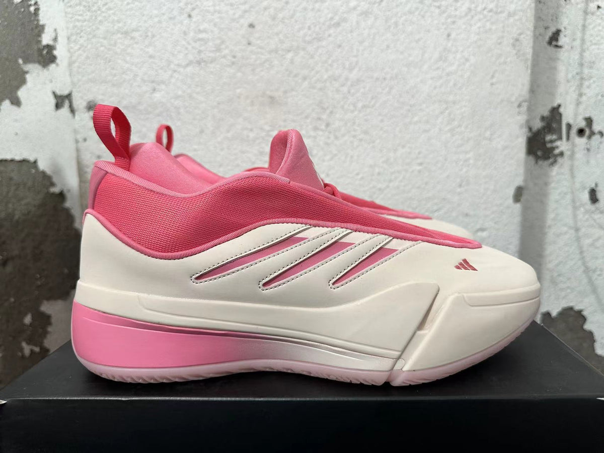 Adidas Dame 9 Basketball Shoes in Pink and Cream