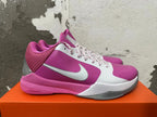 Nike Kobe 5 Protro Basketball Shoes Pink and White
