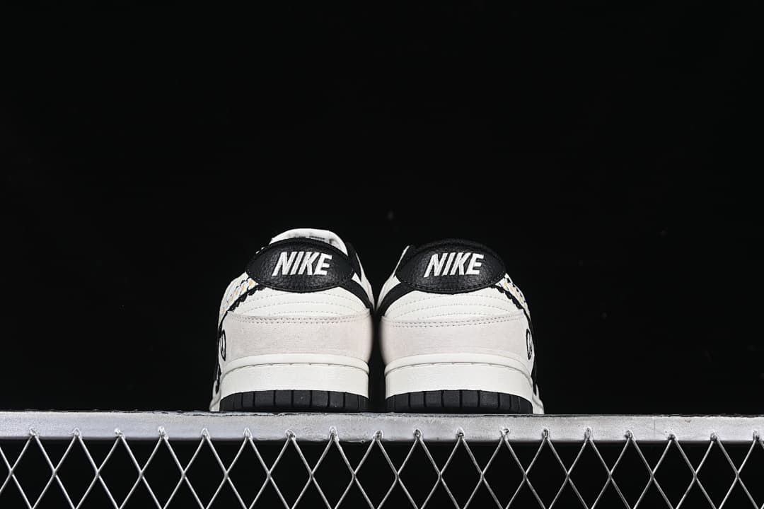 Nike SB Dunk Low Daisy Swoosh Black White DJ2024-073