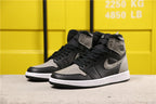 Air Jordan 1 High Shadow Black Grey White 555088-013