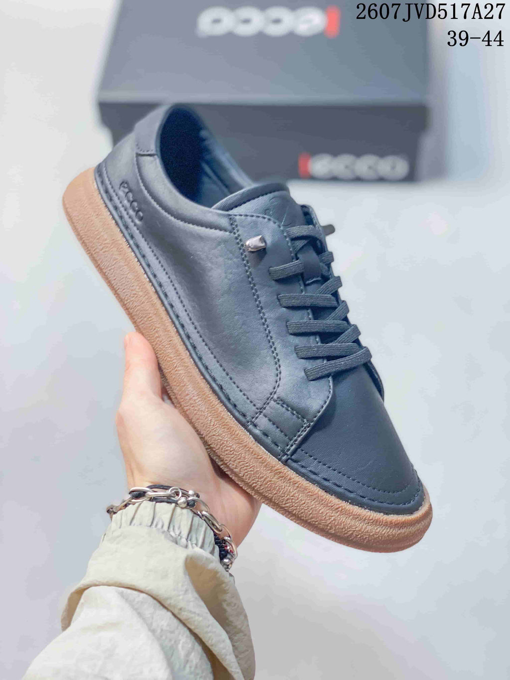 ECCO Men's Low-Top Sneakers Dark Navy 2607JVD517A27