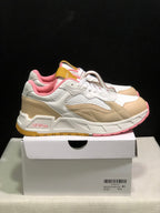 Off-White Low-Top Casual Sneakers White Beige Pink