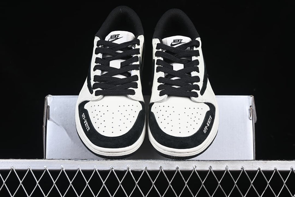 Air Jordan 1 Low OG SP Black and White Sneakers