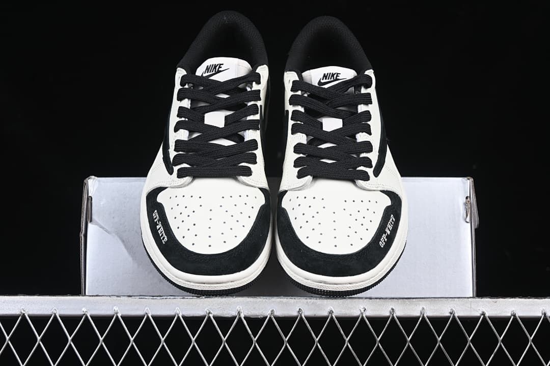 Air Jordan 1 Low OG SP Black and White Sneakers