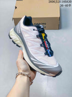 Salomon XT-6 Trail Sneakers in Pink and Gray