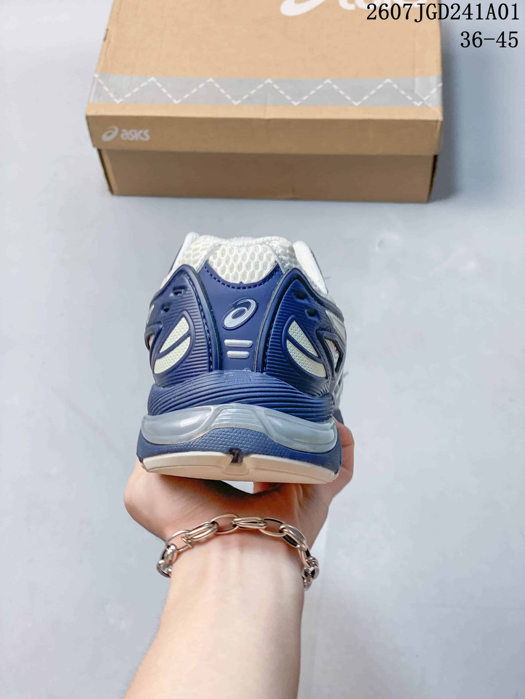 ASICS GEL-SD Lyte Sneakers in White and Navy