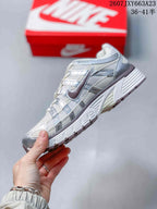 Nike P-6000 Sneakers White and Silver