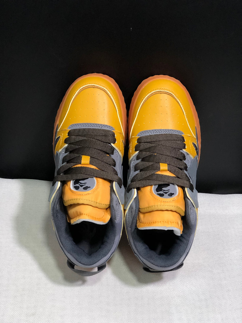 Off-White Out Of Office Sneakers Yellow Grey
