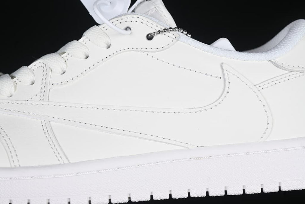 Jordan 1 Low OG SP Travis Scott White Sneakers TD1228-111