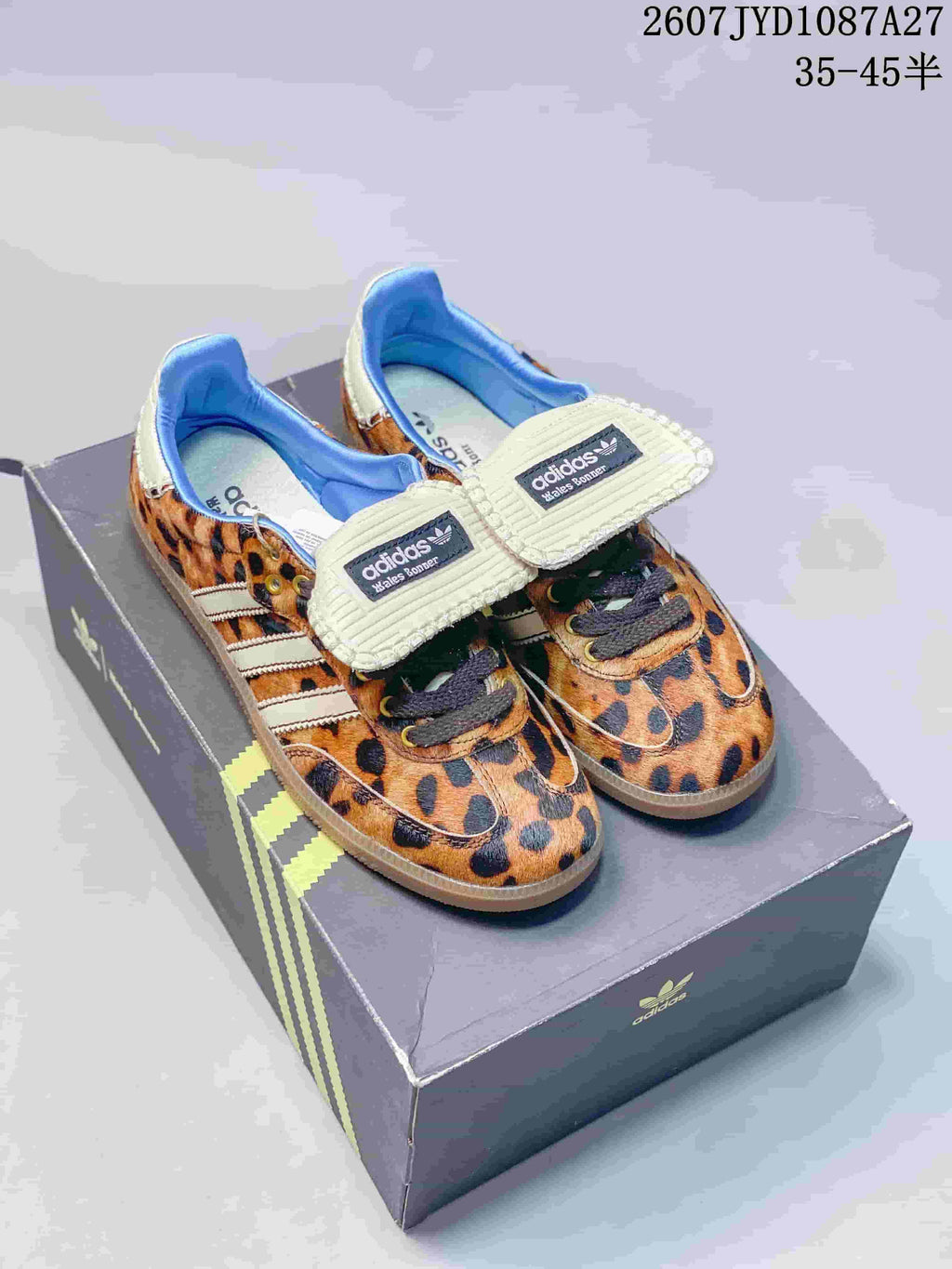 adidas Samba ADV Leopard Low-Top Sneakers