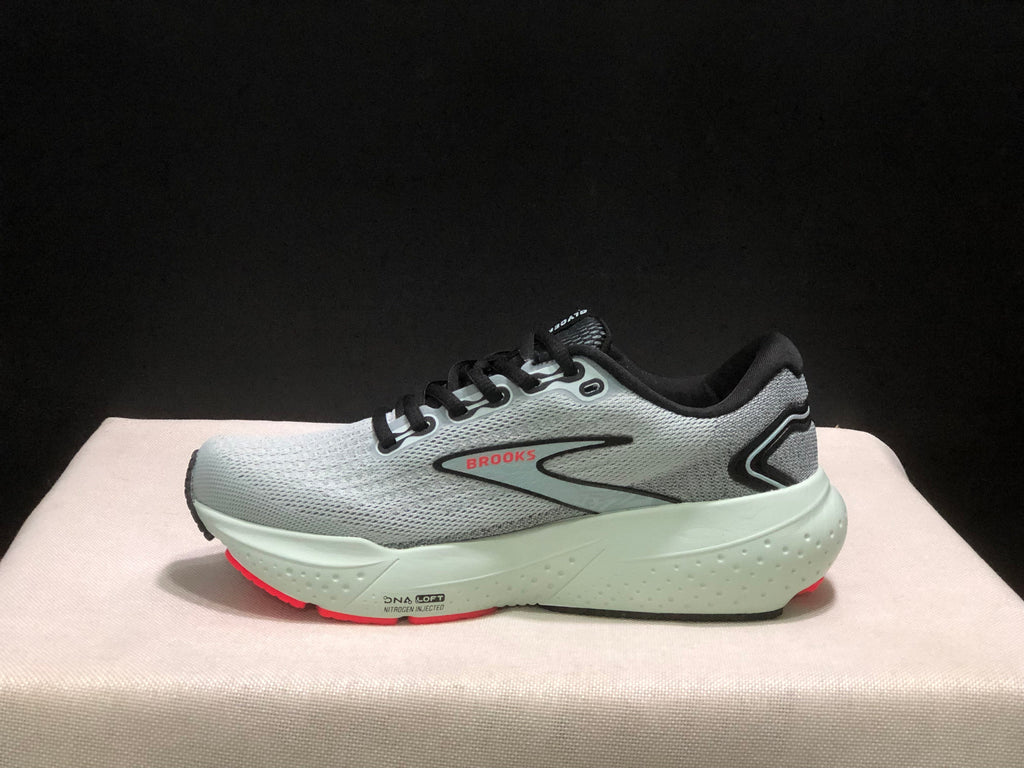 Brooks Glycerin 21 Running Sneakers Gray Black Red