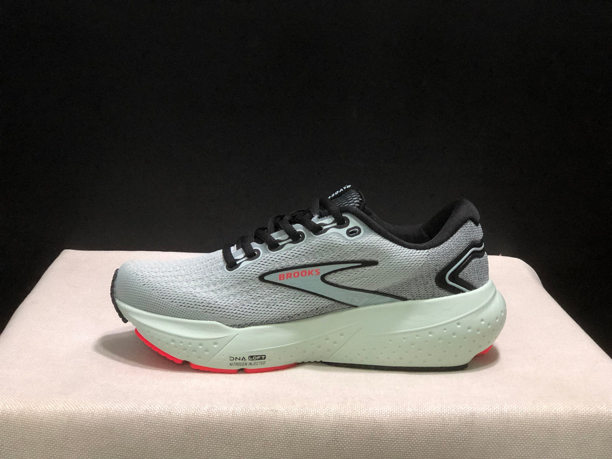 Brooks Glycerin 21 Running Sneakers Gray Black Red