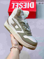 Diesel S-Ukiyo High-Top Sneakers White Khaki Y03363 P5576 H1532