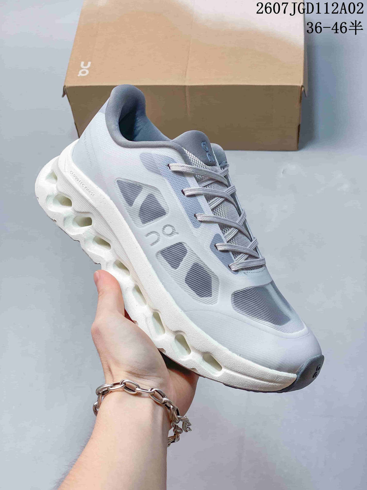 On Cloudtilt Remix Sneakers in Grey and White