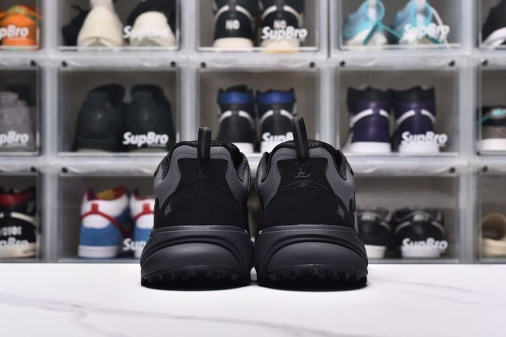 Louis Vuitton LV Millenium Black Chunky Sneakers