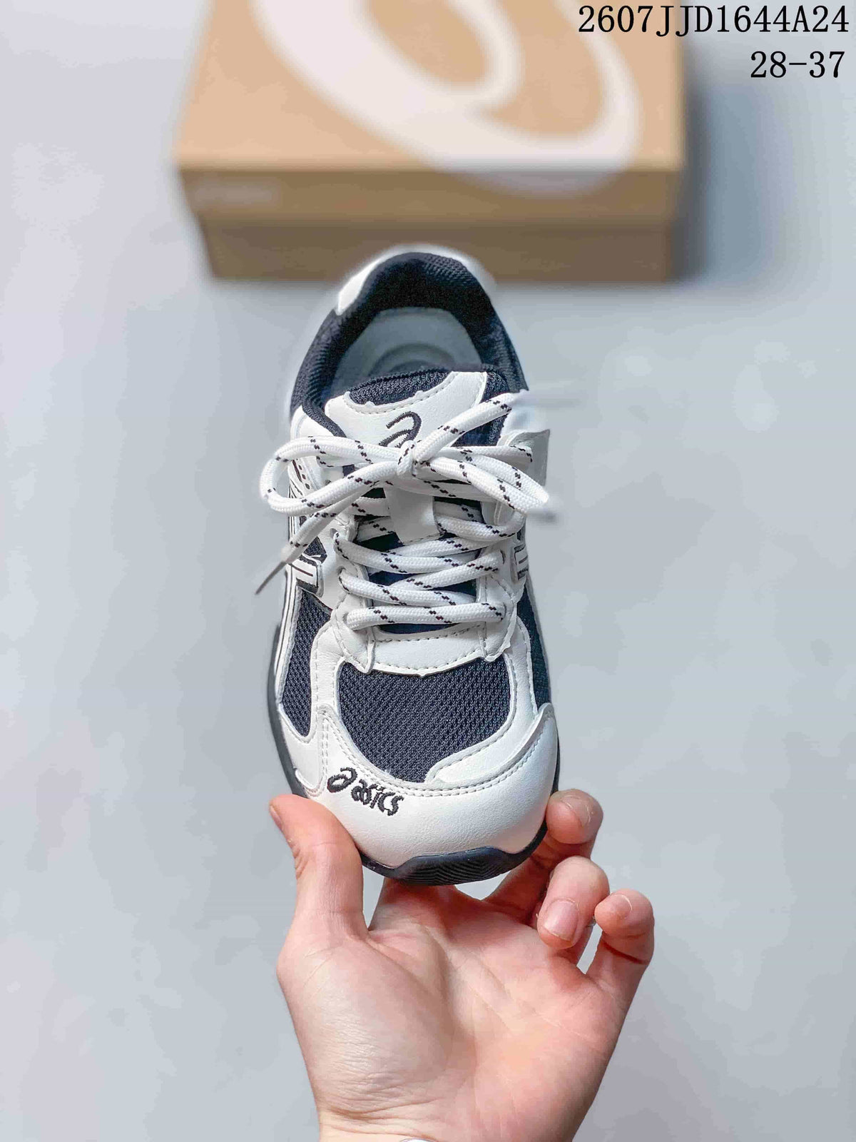 ASICS HYPERSYNC Kids Running Shoes White Navy 712140TOU