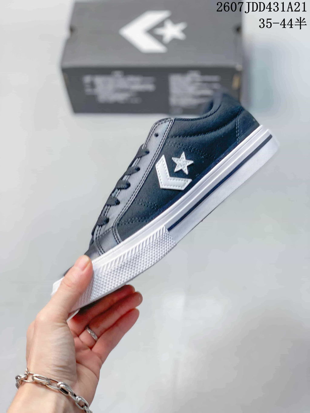 Converse Sport Casual Low-Top Sneakers Navy 712010OPR