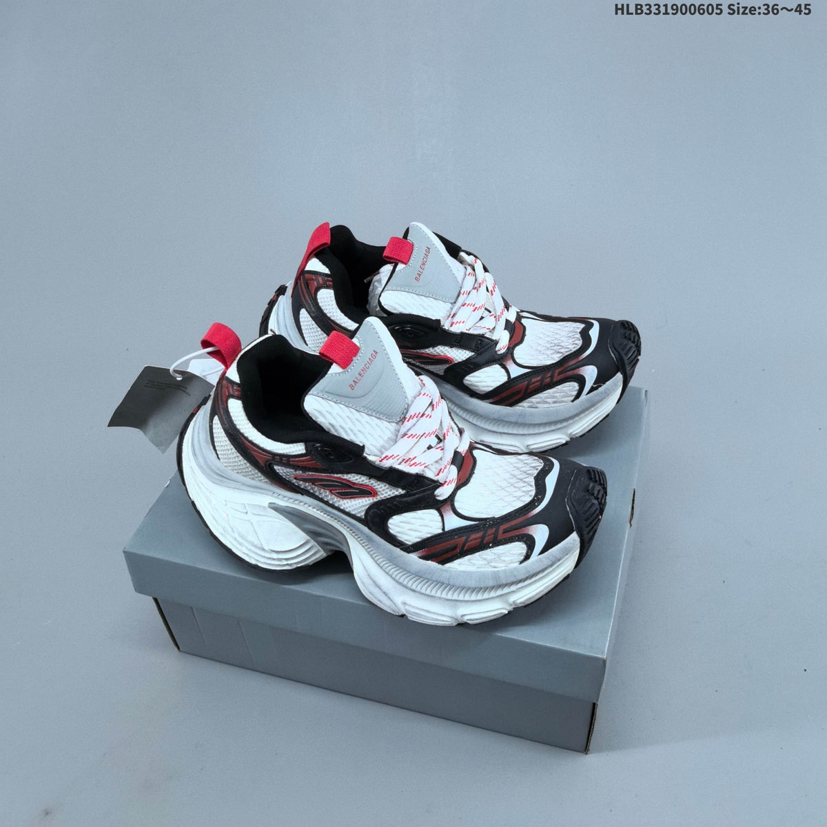 Balenciaga 3XL Sneakers in Black Mesh